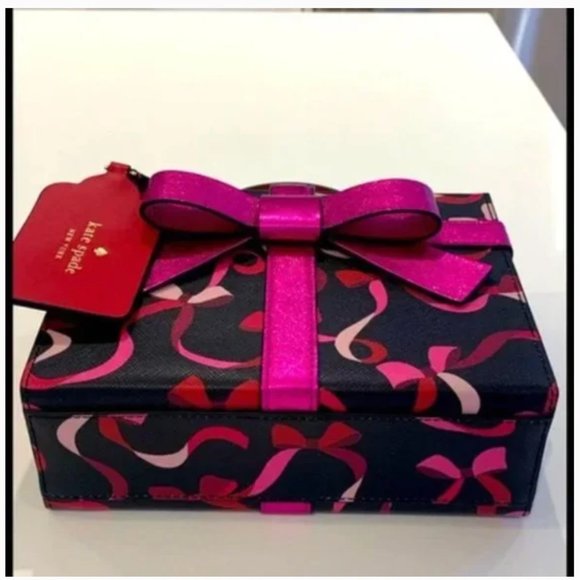 kate spade wrapping party gift box present crossbody purse bag nwt - Picture 6 of 8